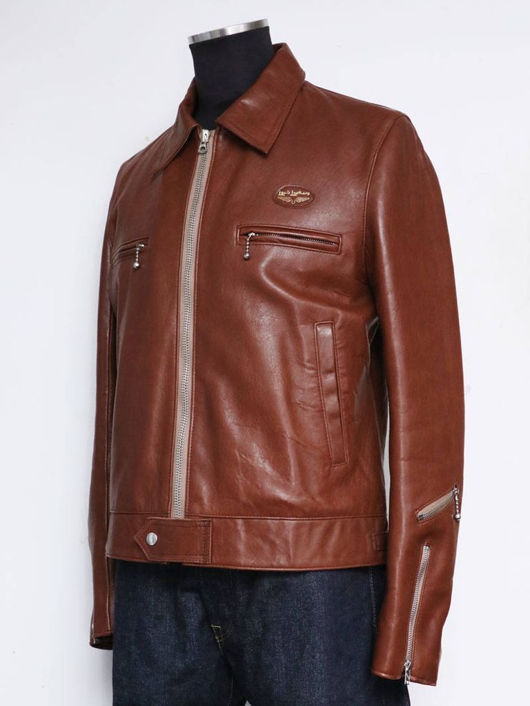 Lewis Leathers ルイスレザー 551 ドミネーター ブラウン 36 Lewis Leathers ルイスレザー 551 ドミネーター ブラウン 36