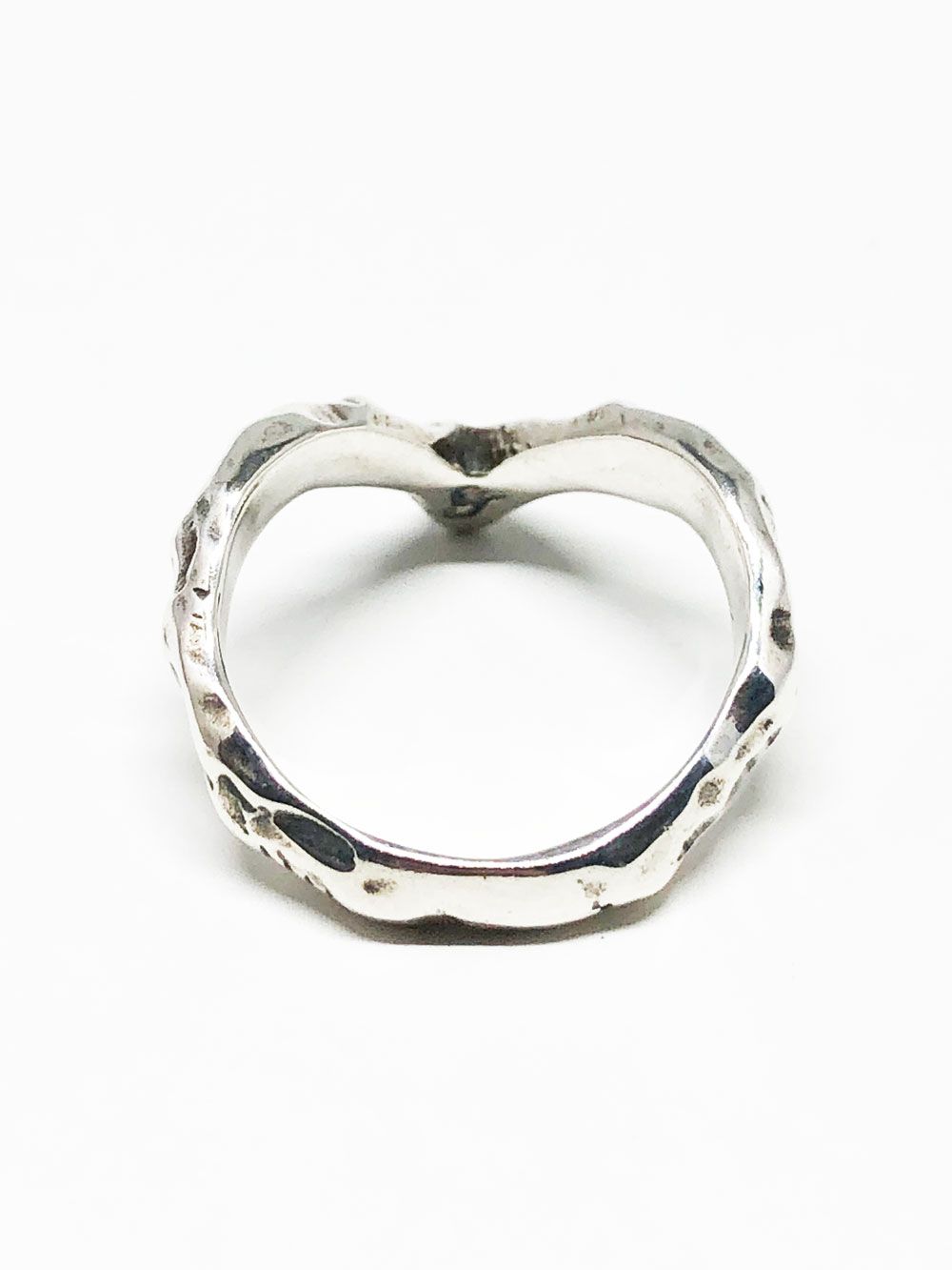 SLIM ROCK RING (SILVER925)
