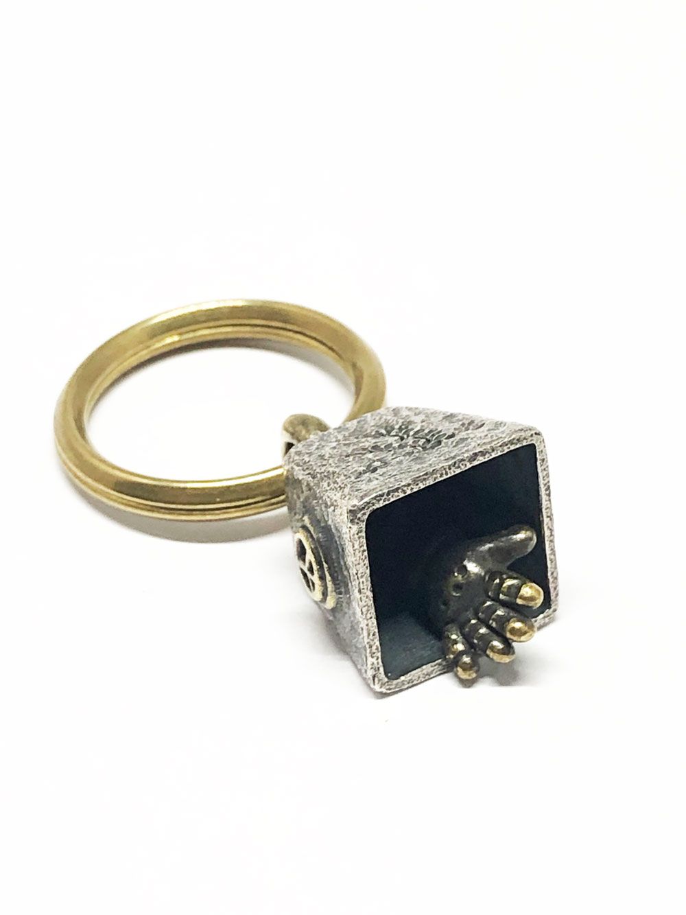 LUCKY BELL ”角” (Silver925 x Brass ) Small