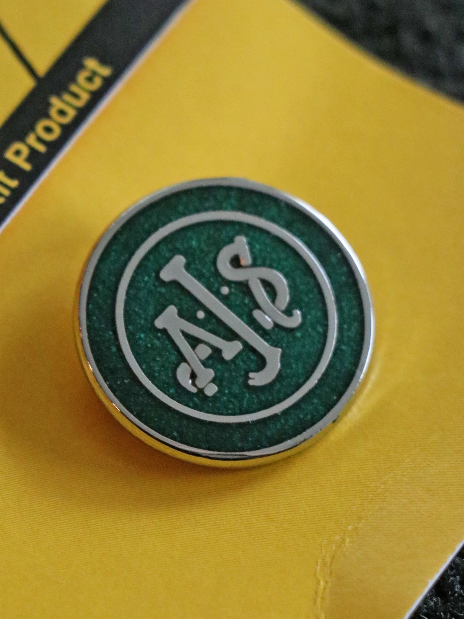 【即日発送可能】"AJS ROUND" BADGE