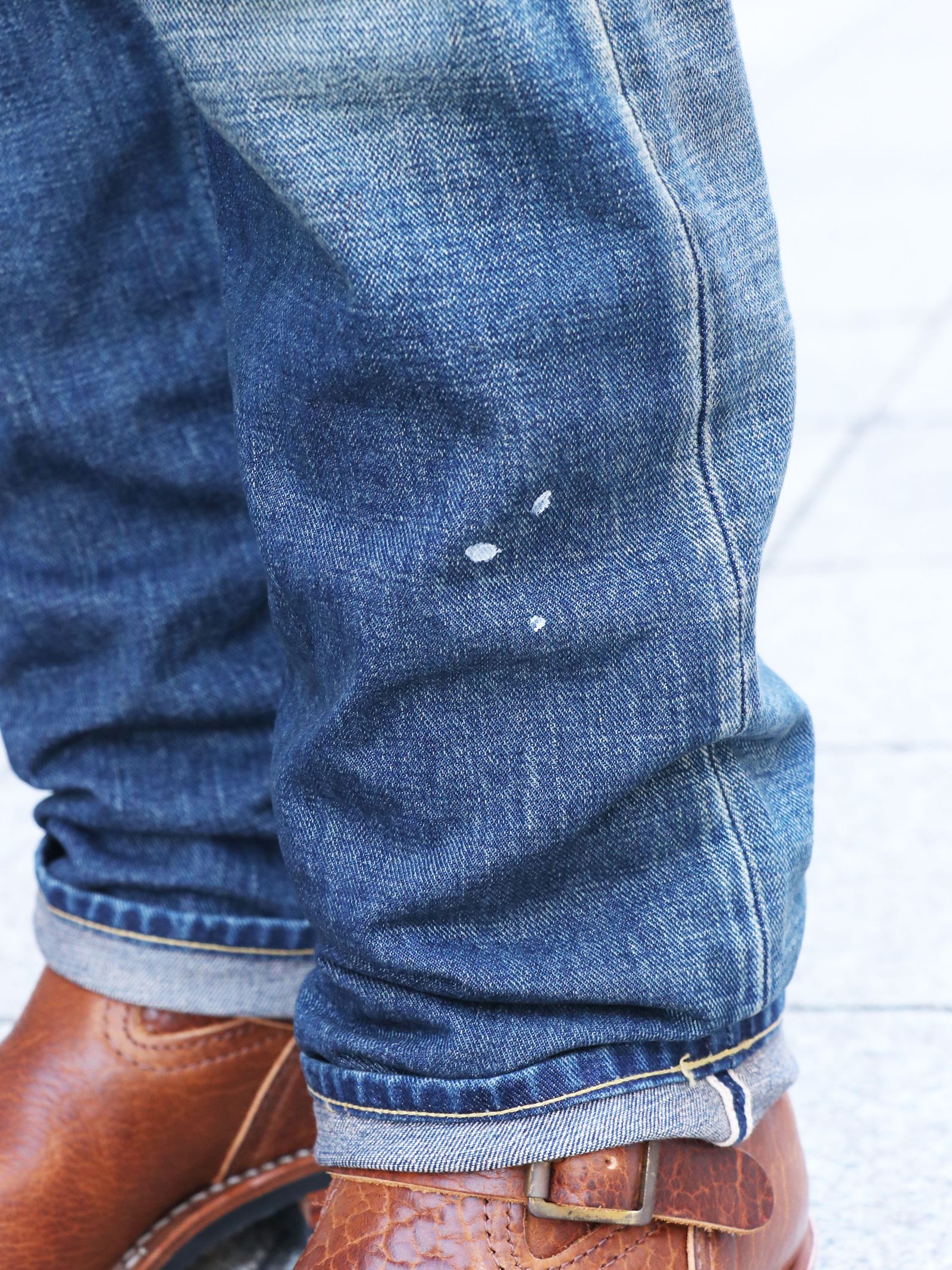GLADDEN - DENIM "TYPE-4 A" (INDIGO) "VINTAGE FINISH"