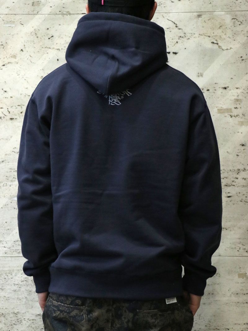 MOZYSKEY×SKANDA "疾風迅雷" PARKA (NAVY) / 別注パーカー (ネイビー)