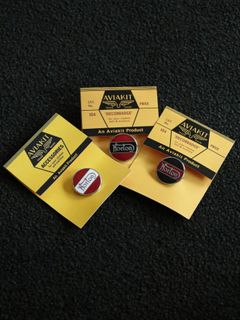 【即日発送可能】"NORTON 2-TONE ROUND" BADGE