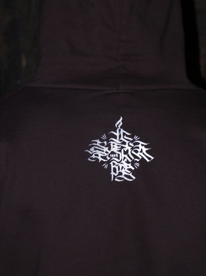 MOZYSKEY×SKANDA "疾風迅雷" PARKA (BROWN) / 別注パーカー (ブラウン)