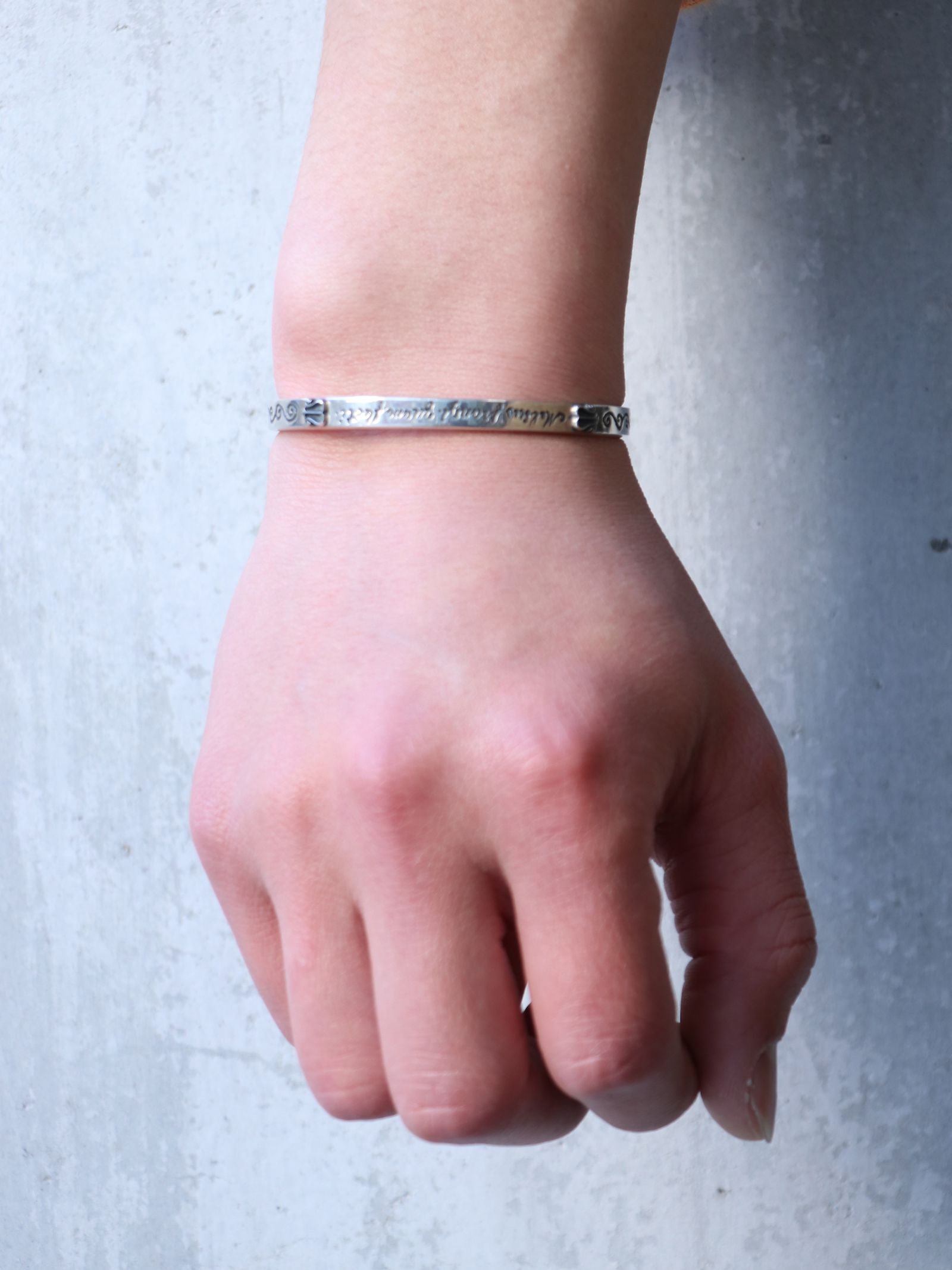 PLATE BANGLE(SILVER925)