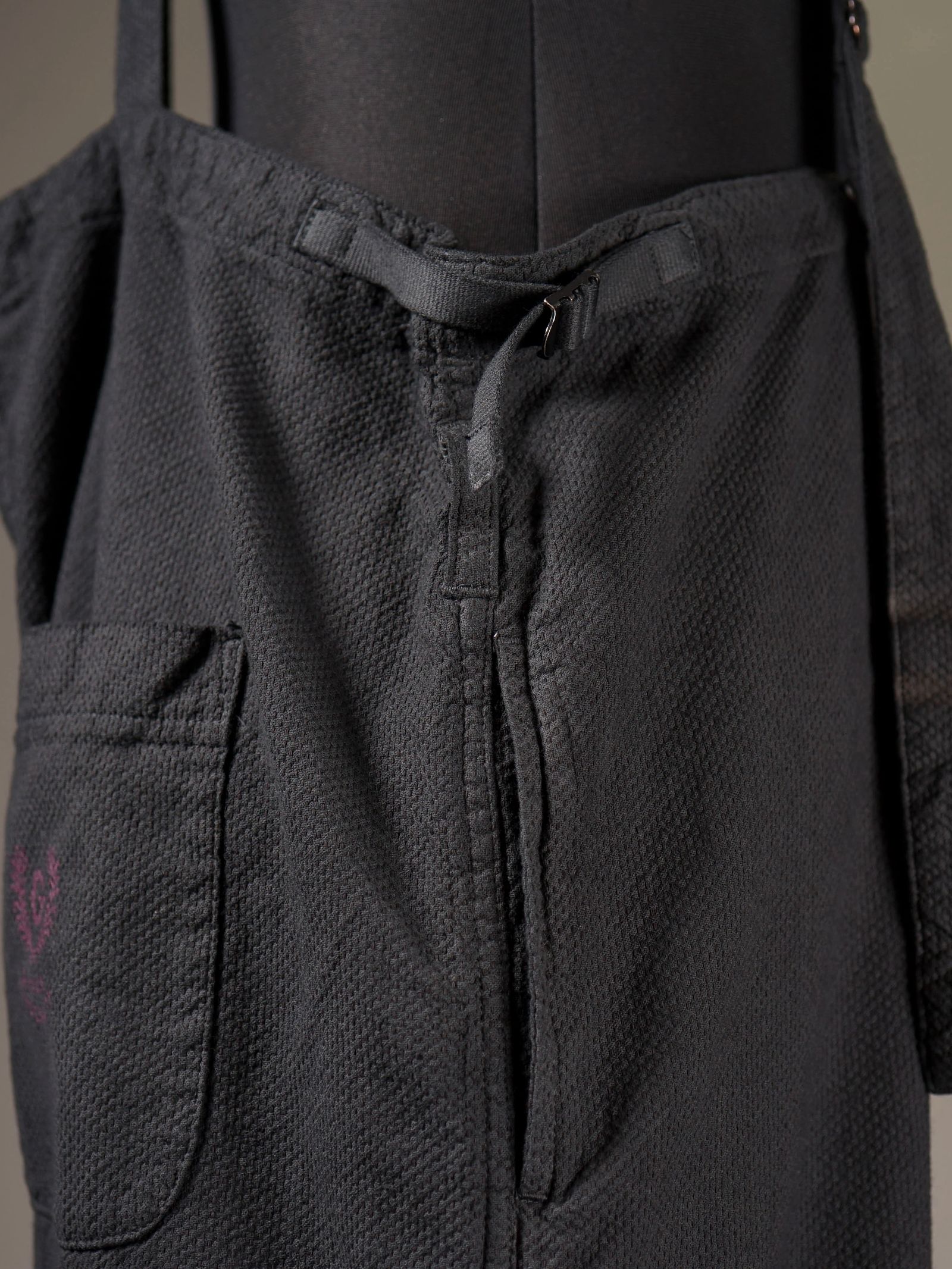 GLAD RAW PHOENIX - TAP TROUSERS (BLACK)