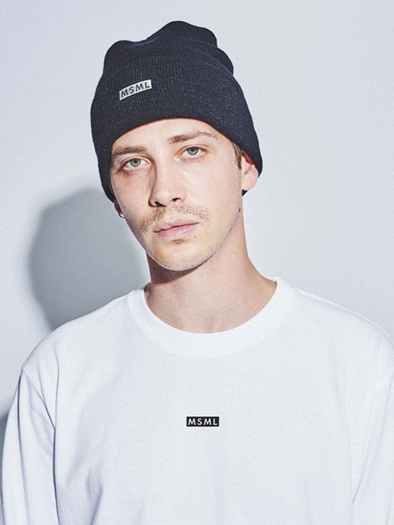 ボックス ロゴ ニットキャップ (ブラック) / BOX LOGO KNIT CAP (BLACK)