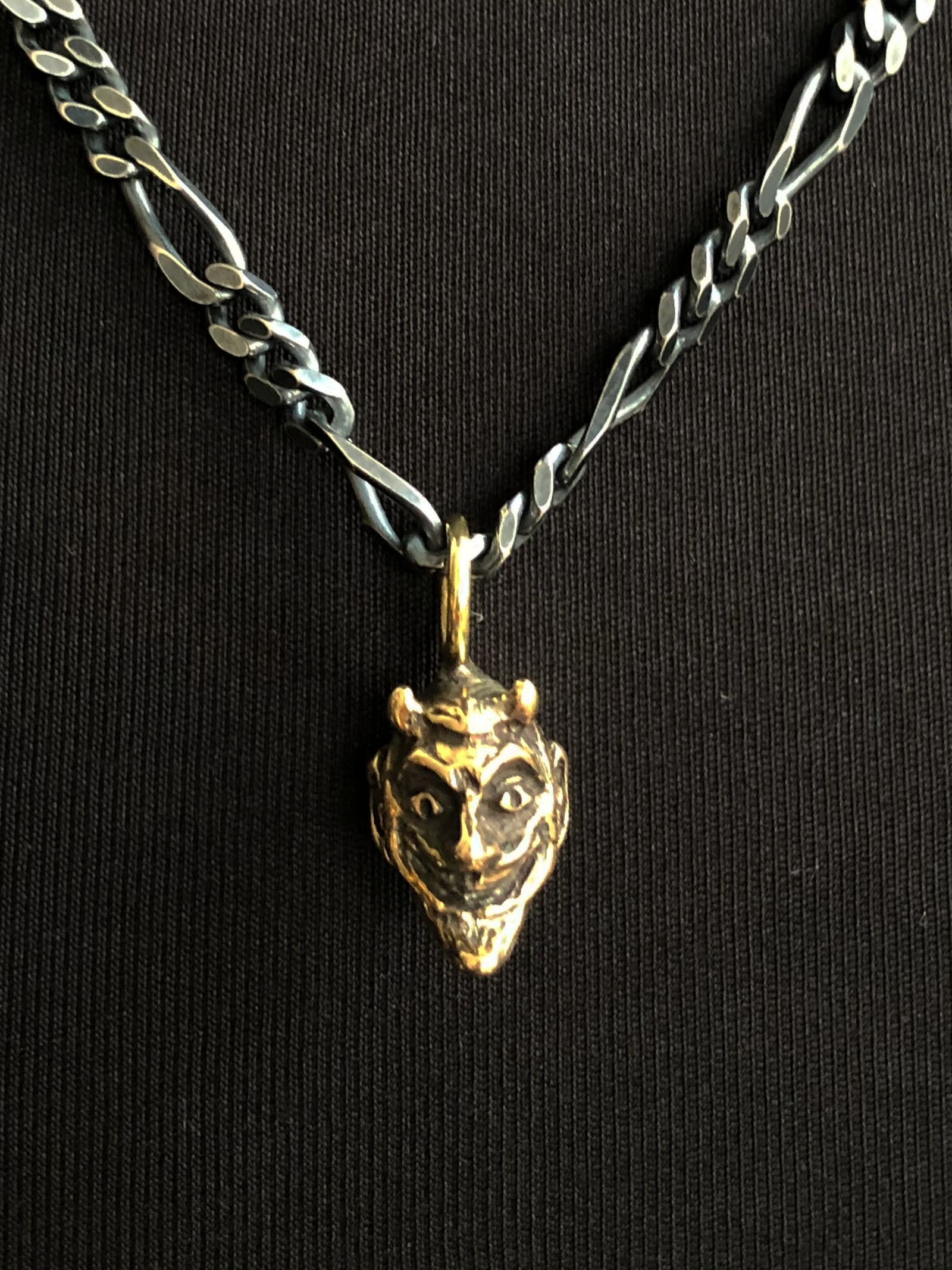 galcia - DEVIL HEAD NECKTOP (BRASS) | SKANDA galcia - DEVIL HEAD NECKTOP (BRASS) | SKANDA