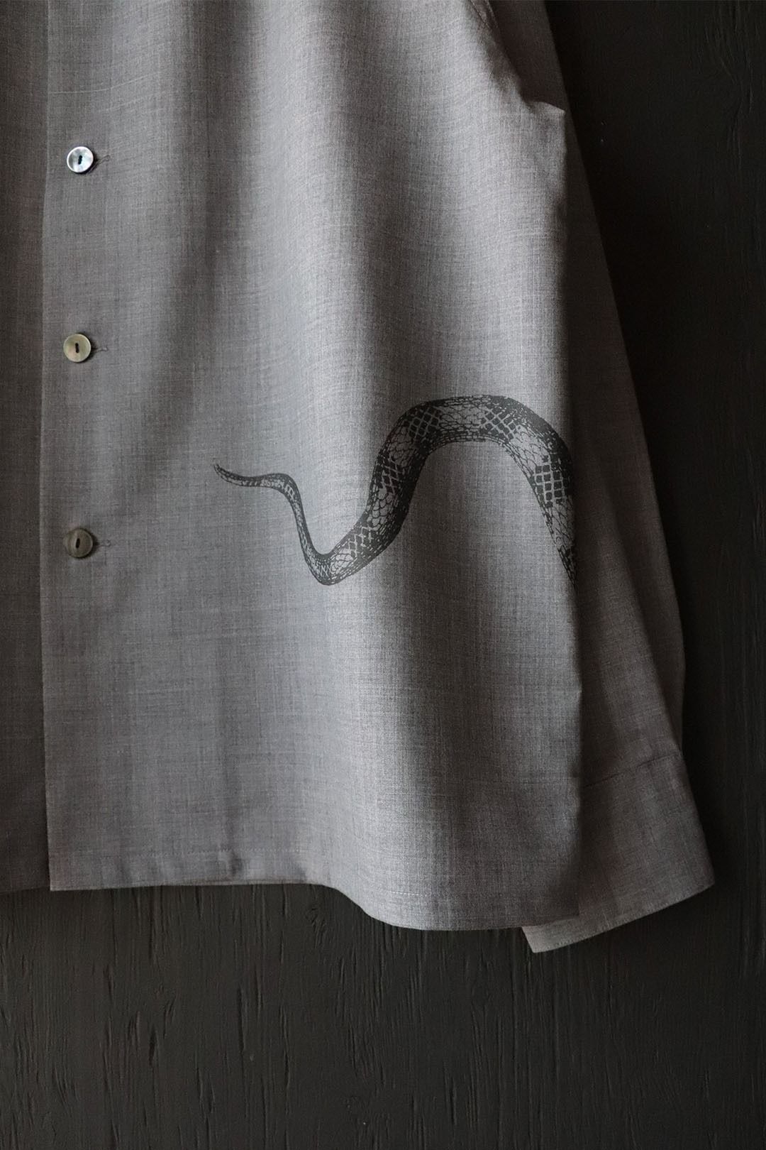 JONSTON SHIRTS "SERPENS" (SMOKE GRAY)