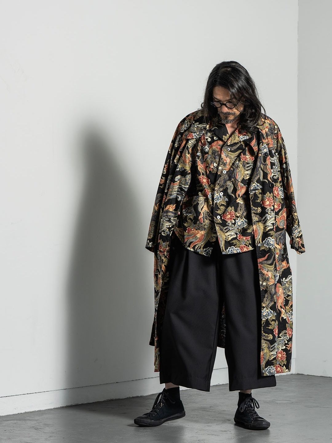 KYLE LAURENCE WIDE PANTS / MIDNIGHT BLACK