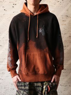 オリジナルヘビーオンスブリーチパーカー(ブラック) / ORIGNAL HEAVY OZ BLEACH PARKA (BLACK)