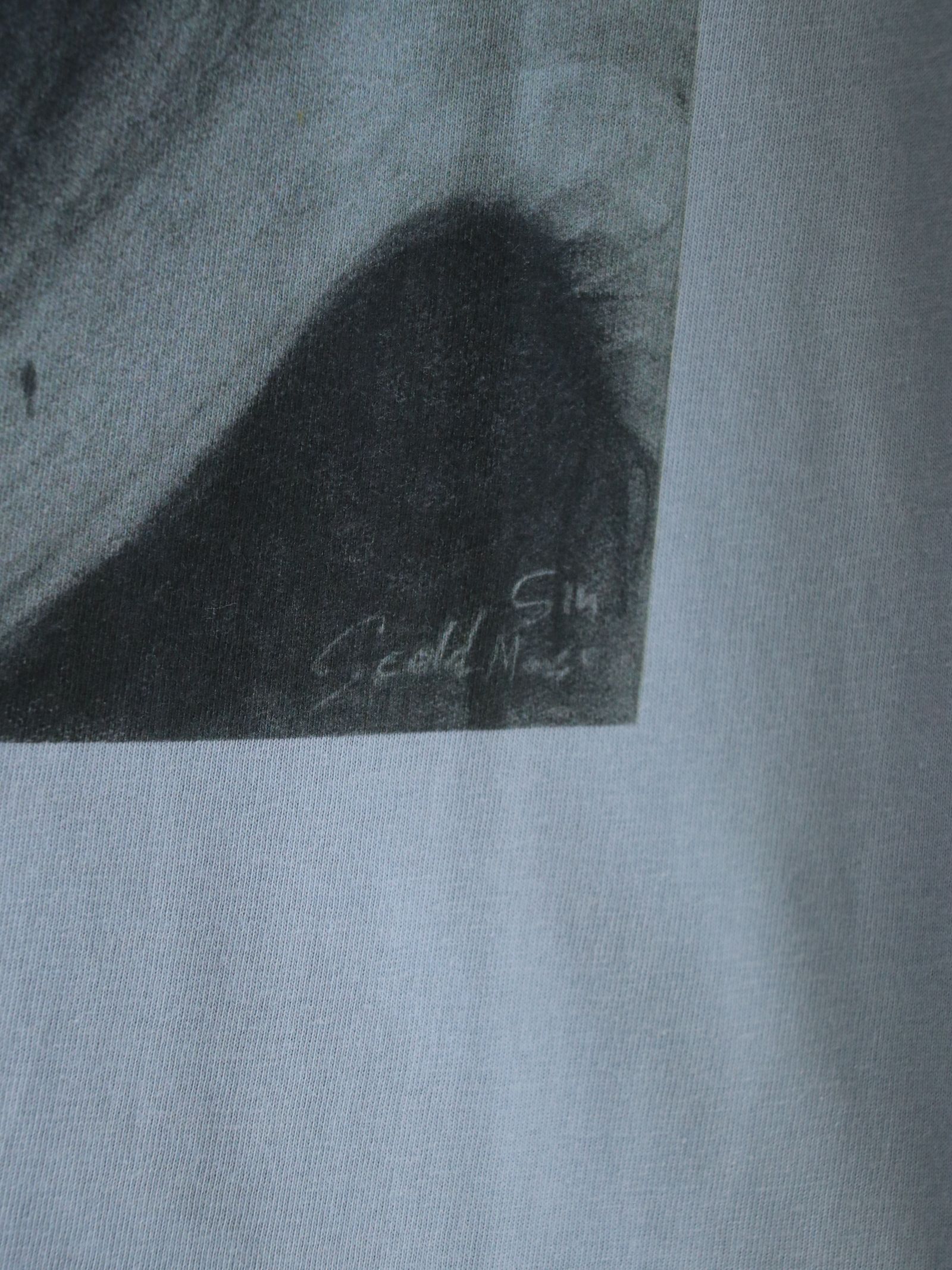 SKULL S/S TEE (ACID BLUE)