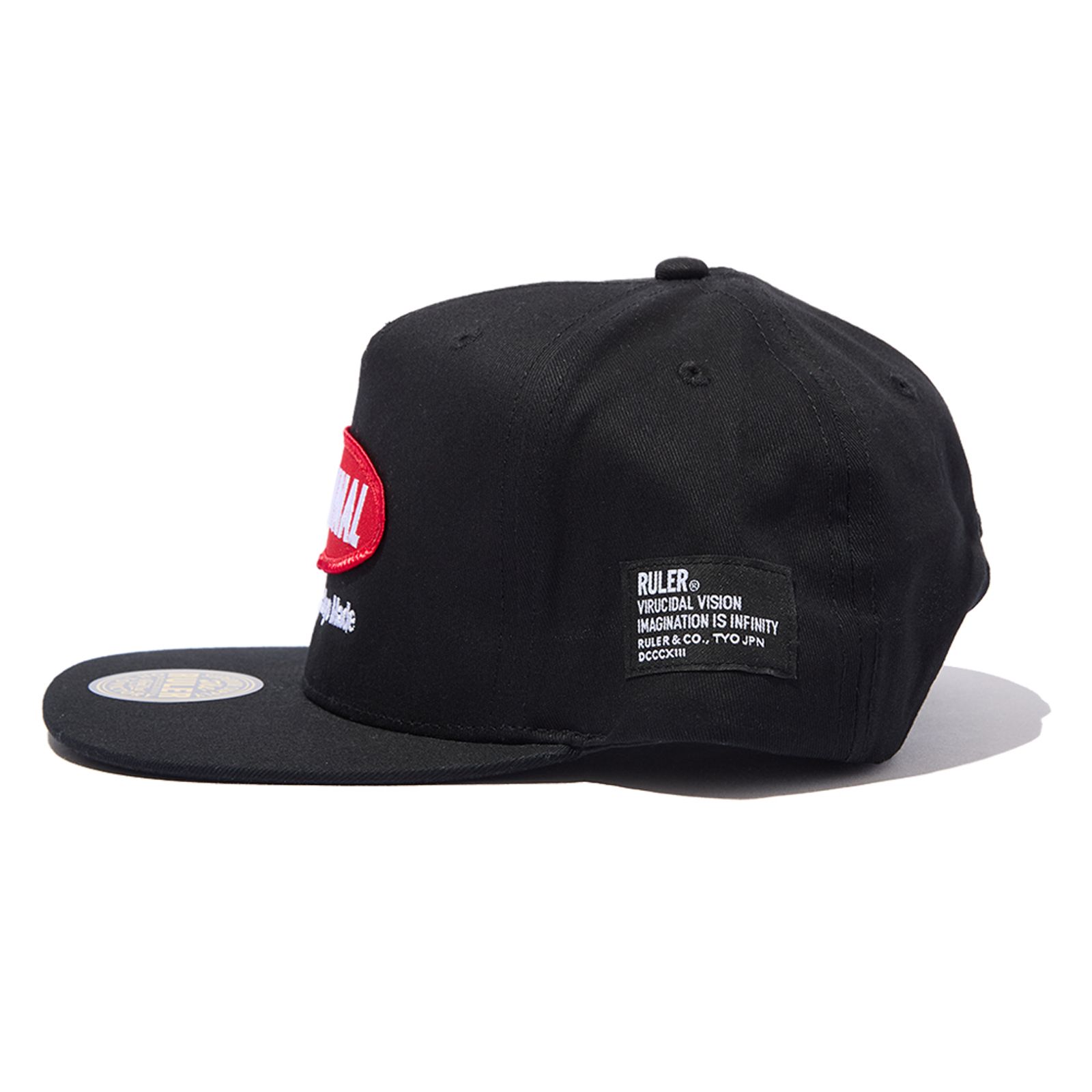 KR TWILL 5PANEL SBC (BLACK)