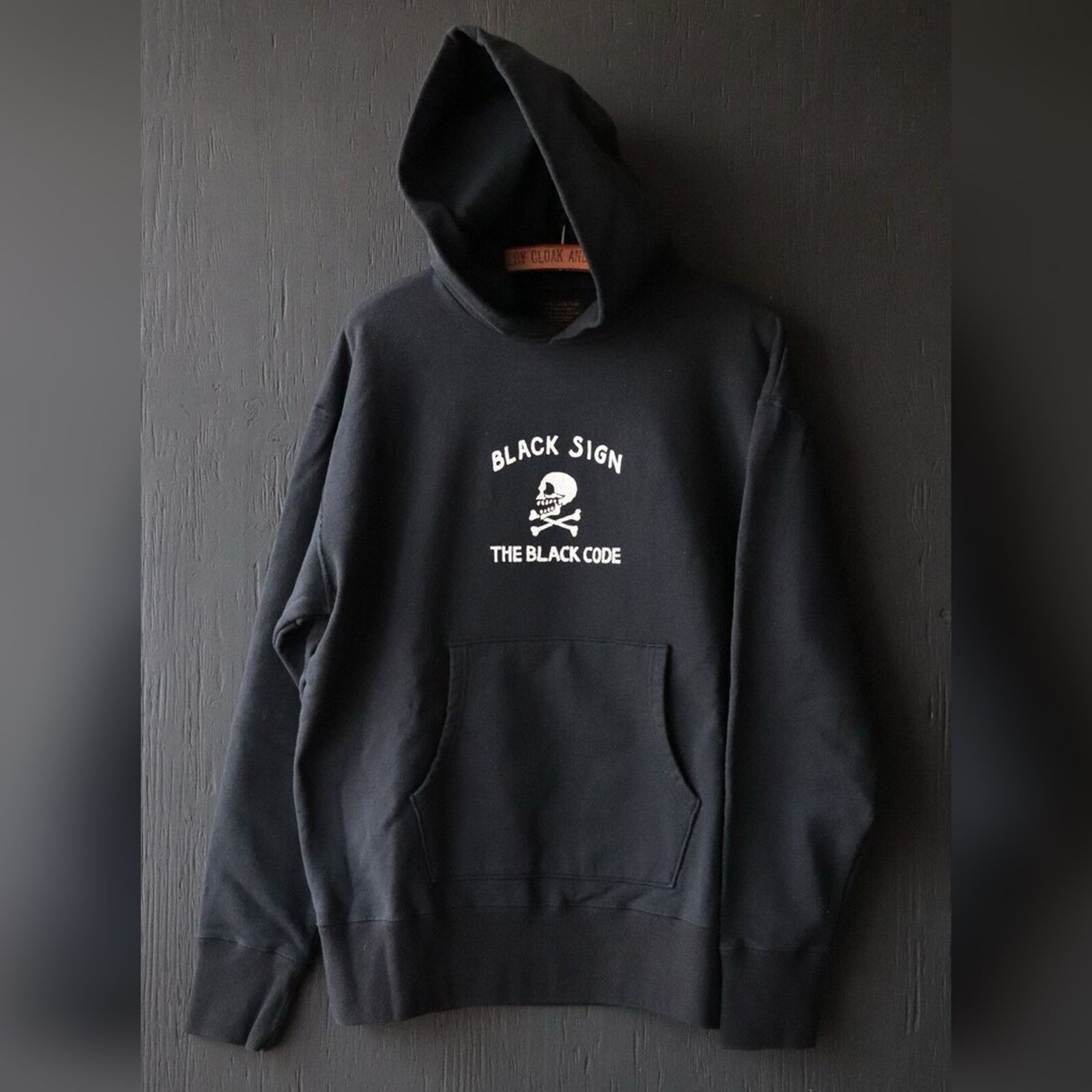 BS BOXERCISE PARKA WITH SKULL（MIDNIGHT BLACK）