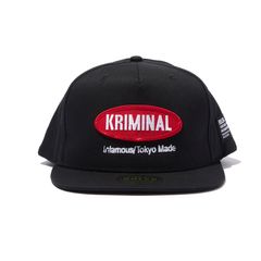 KR TWILL 5PANEL SBC (BLACK)