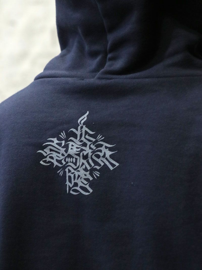 MOZYSKEY×SKANDA "疾風迅雷" PARKA (NAVY) / 別注パーカー (ネイビー)