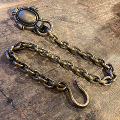 WALLET CHAIN W/ OVAL KEEPER (カスタムオーダー)