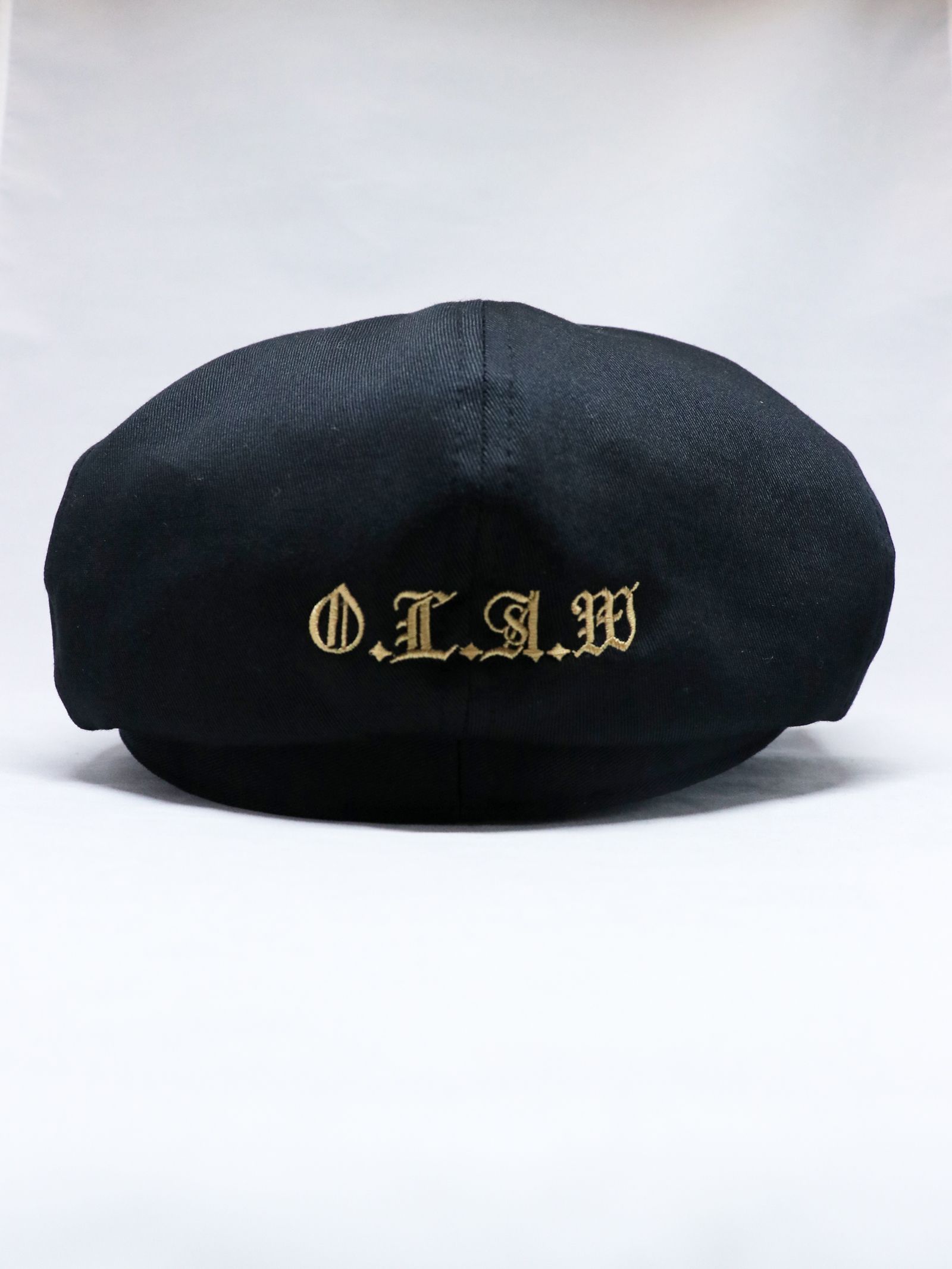 O.L.A.W EMBROIDERY CASQUETTE (BLACK)