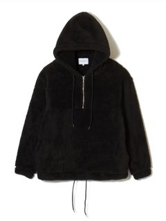 ふんわり暖かいボアフーディーでコーディネート