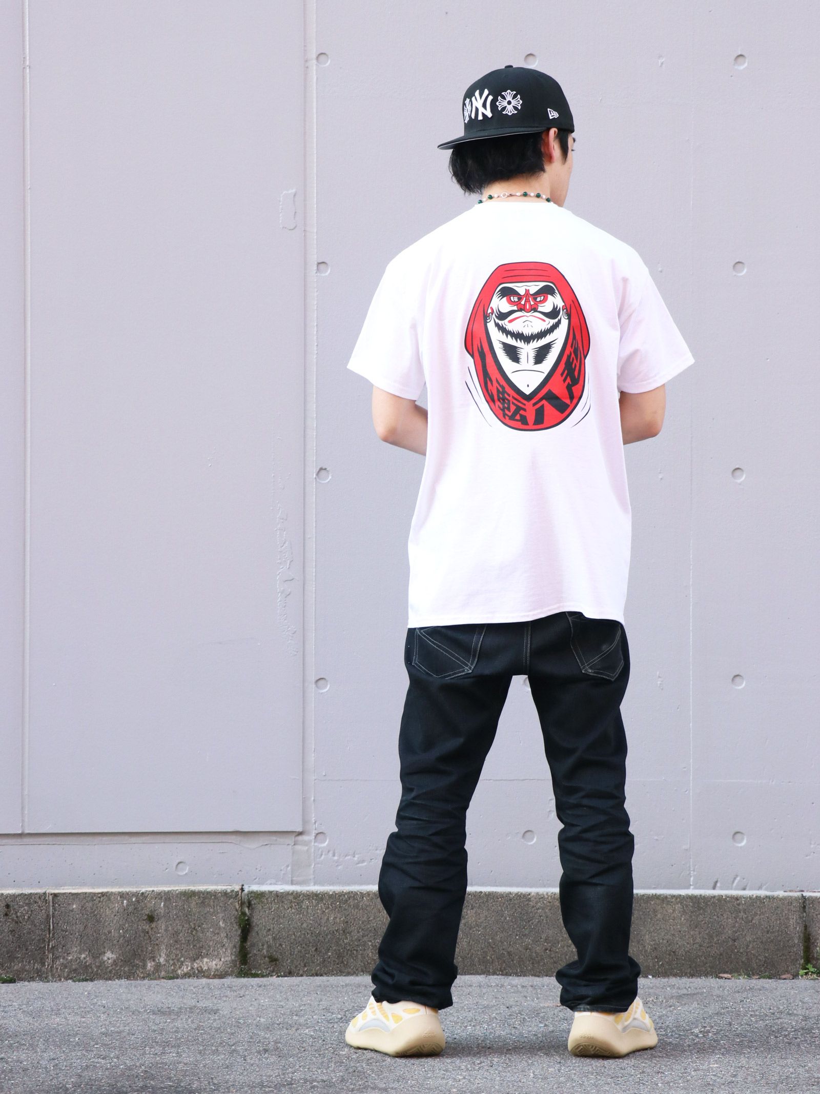 "達磨" S/S TEE (WHITE)