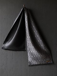 TWO FACE GANG STAR SCARF (MIDNIGHT BLACK)