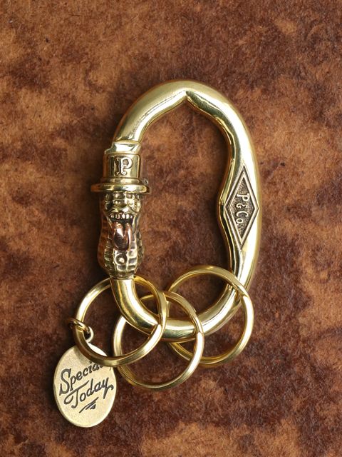 BEROPEANUTS CARABINER (BRASS×COPPER)