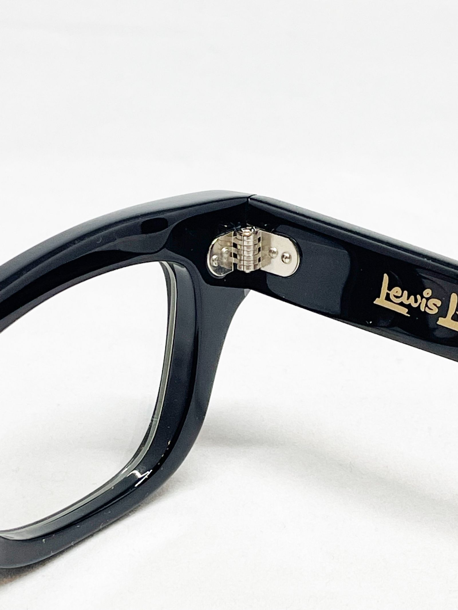 EFFECTOR × LEWIS LEATHERS / AVIAKIT EYEWEAR SILVER HINGES (CLEAR LENS)