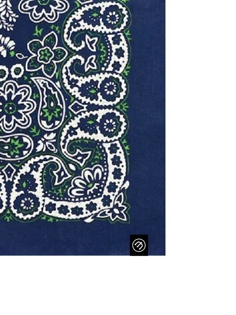 BANDANA (NAVYxGREEN)