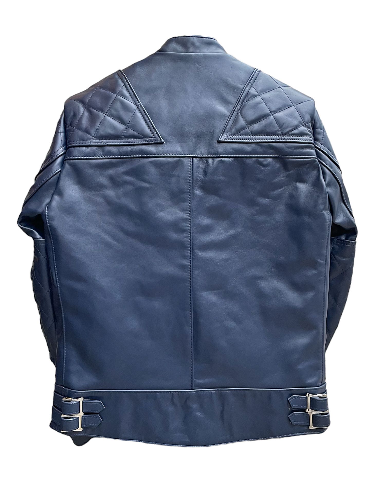 Lewis Leathers ルイスレザー　スーパーモンザ　38 ホースハイド スーパーモンザ 445 ：ホースハイド(ネイビー） | Lewis