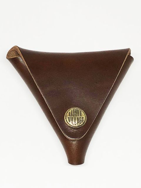 コインケース "ドリトス" (ブラウン×真鍮) / COIN CASE "DORITOS"(BROWN×BRASS)