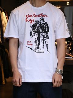 THE LEATHER BOYS T-SHIRT (WHITE)