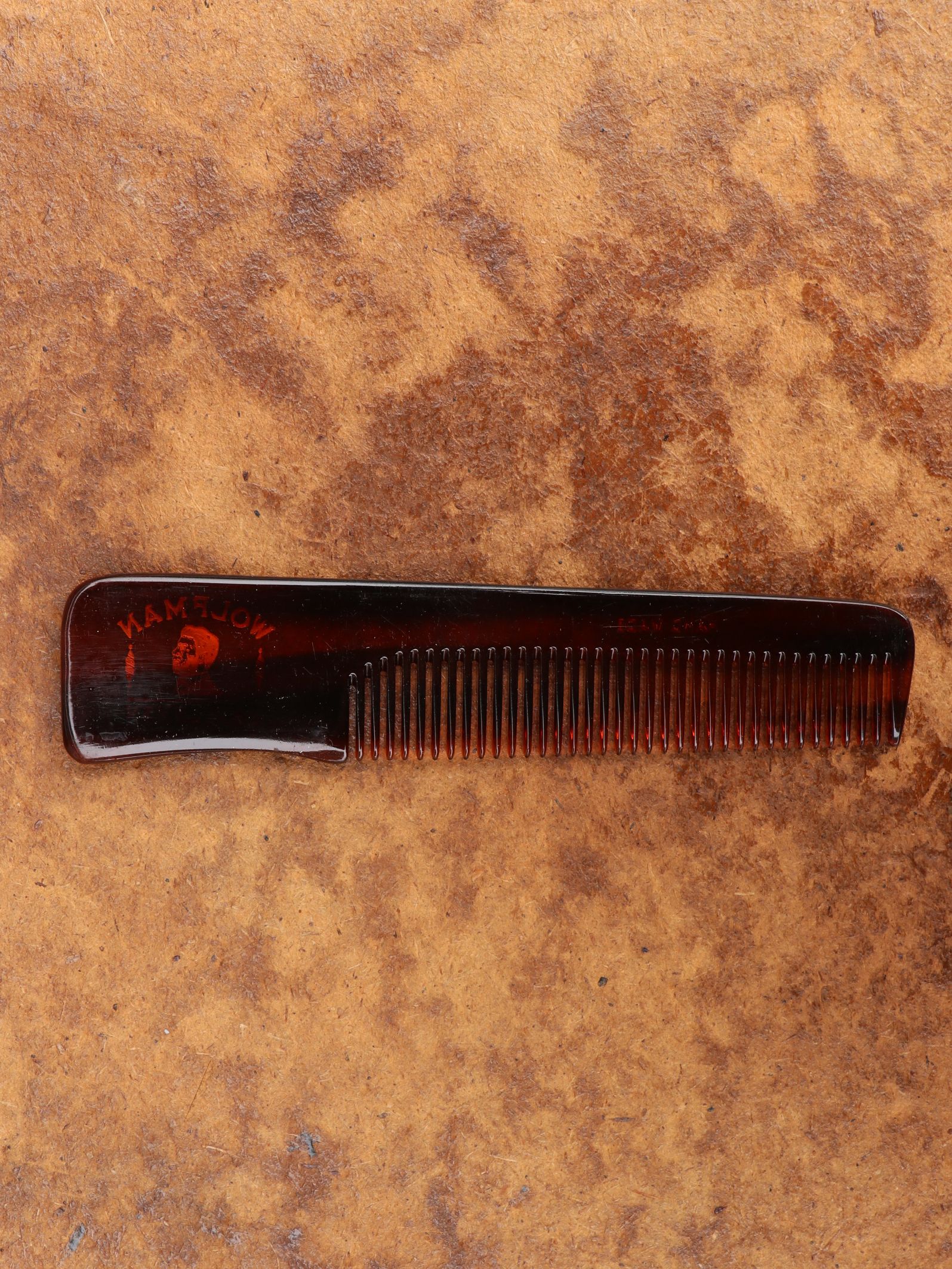 【WOLFMAN】Pocket Comb (Short)