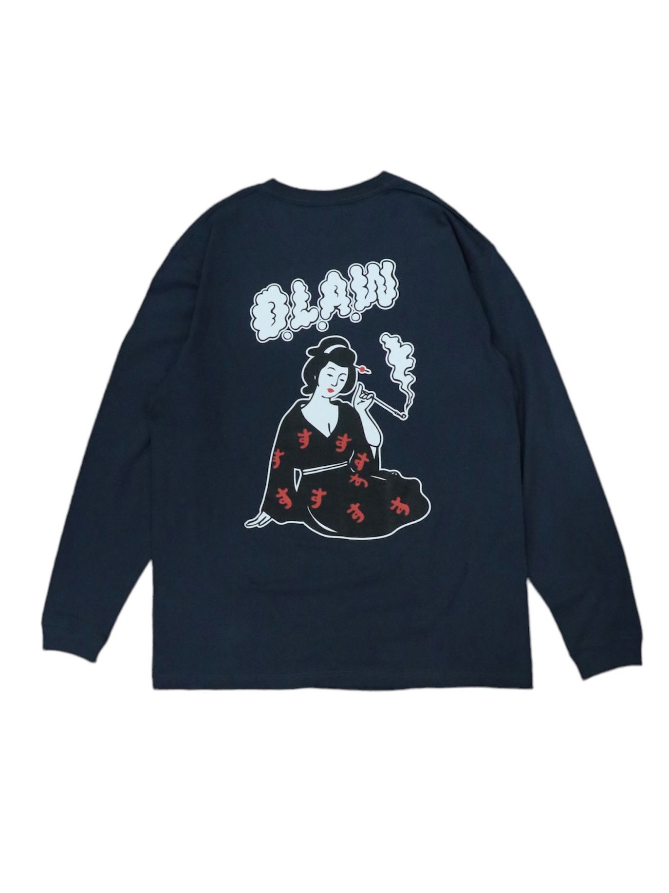 "S"LADY L/S TEE（デニム）