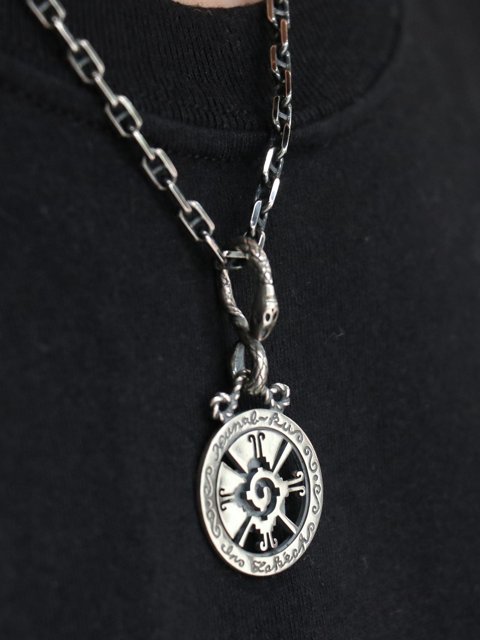 HUNABU-KU & EAGLE SNAKE NECK TOP (SILVER925)
