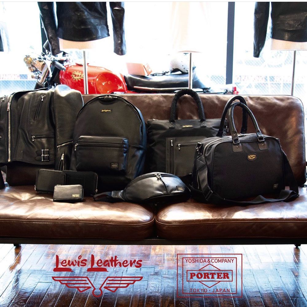 Lewis Leathers - LEWIS LEATHERS × PORTER / 2WAY MECHANIC BAG | SKANDA