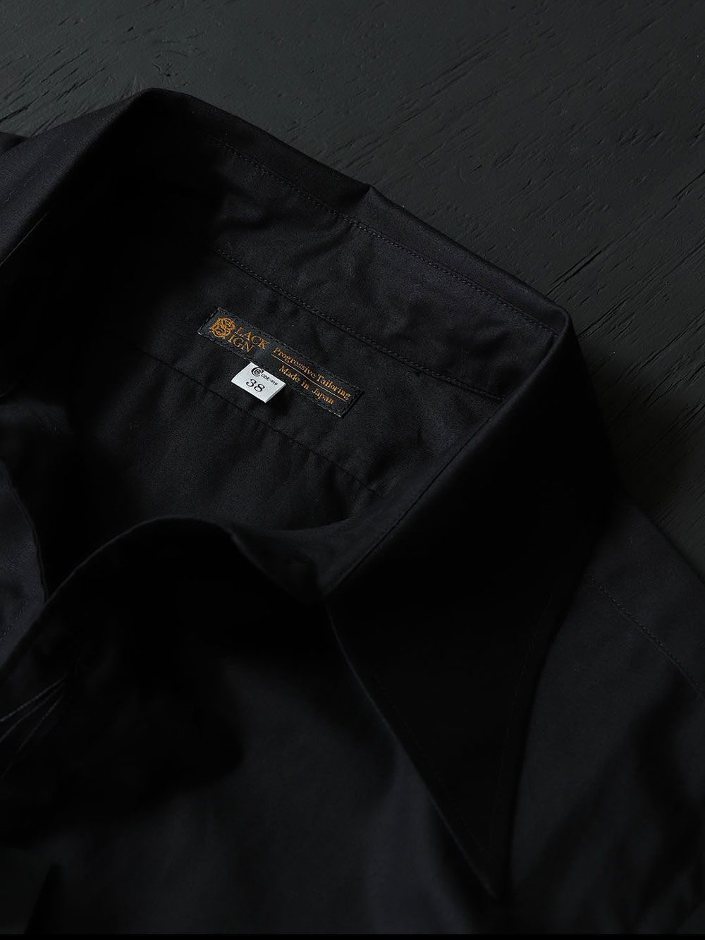 BROADWAY DRESS SHIRT ( MIDNIGHT BLACK)