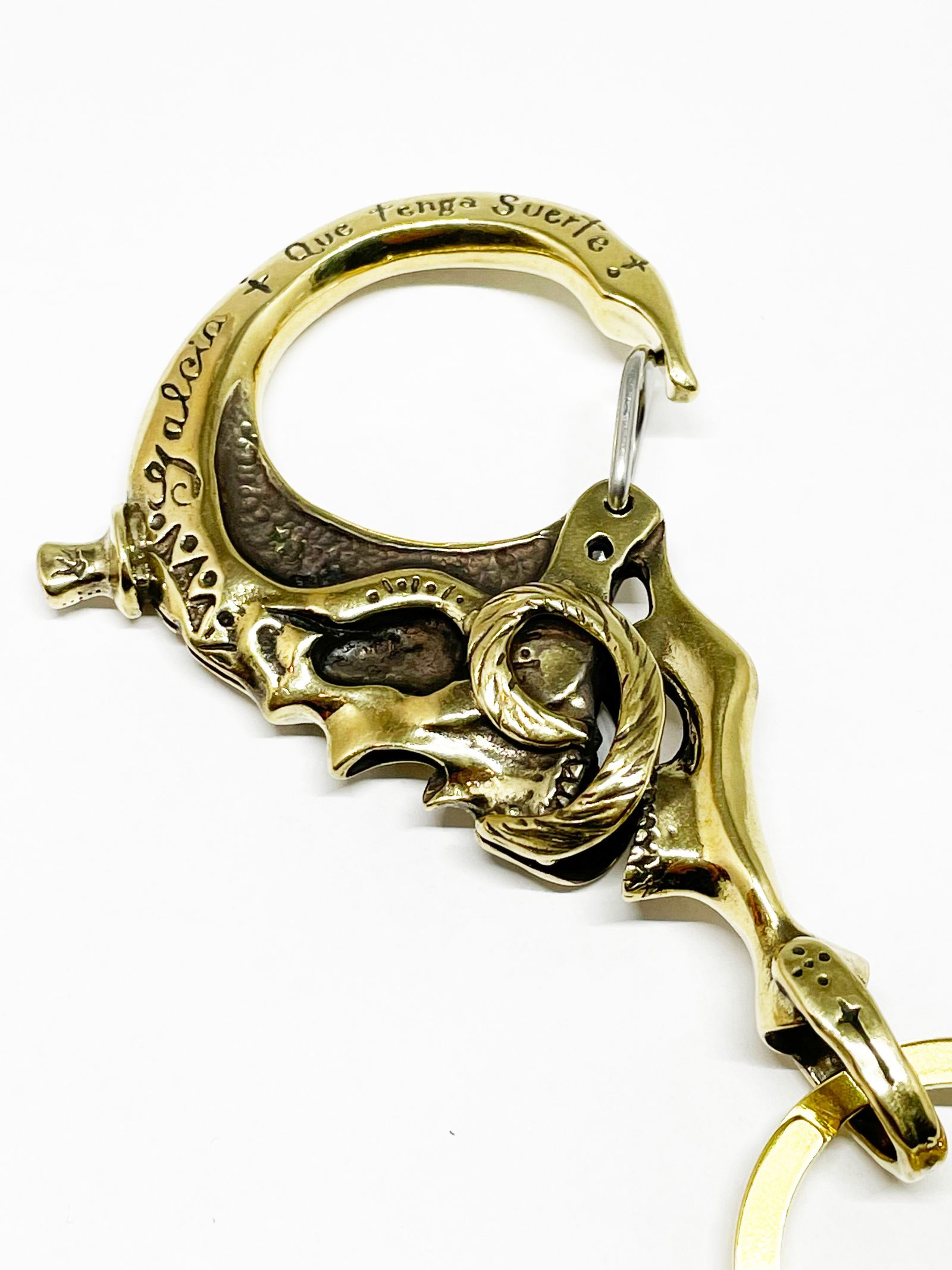 galcia - スカルキーホルダー / SKULL KEYHOLDER SKULL (BRASS) | SKANDA