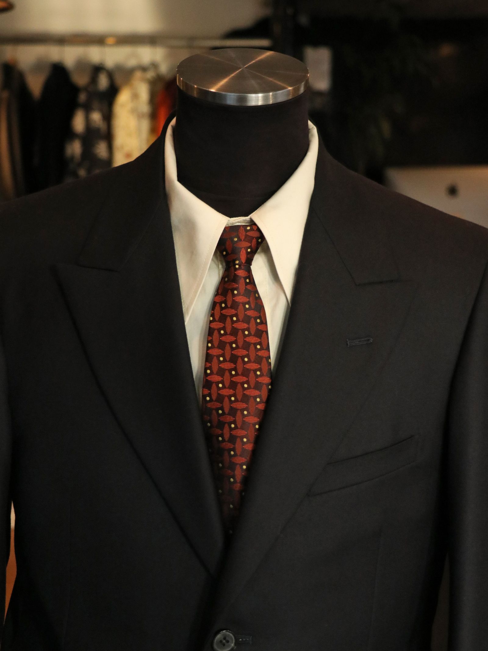 Tailored Peru Four In Hand Tie (Brown)