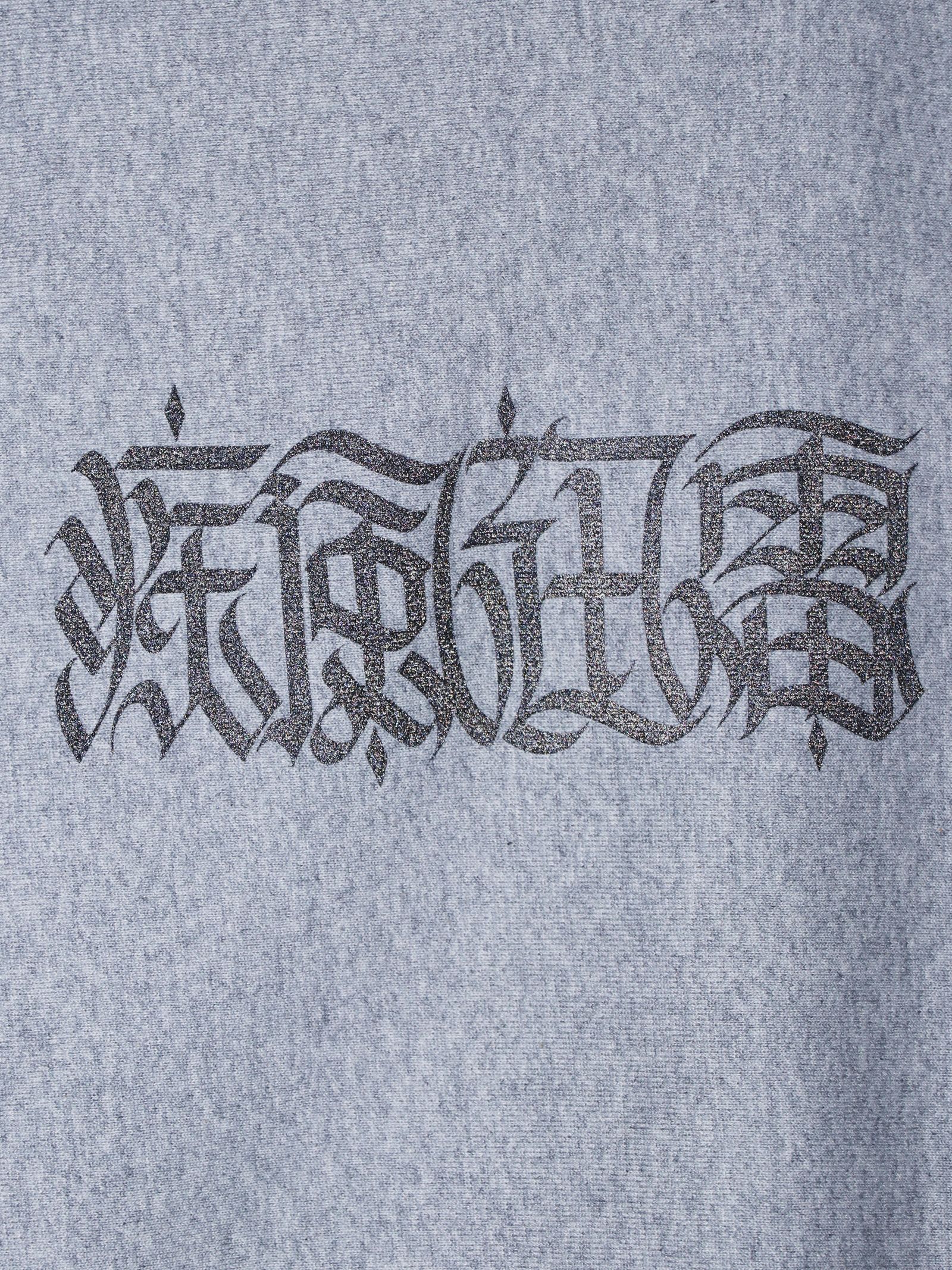 MOZYSKEY×SKANDA "疾風迅雷"SWEAT CREW NECK (GRAY) / 別注スウェット (グレー)