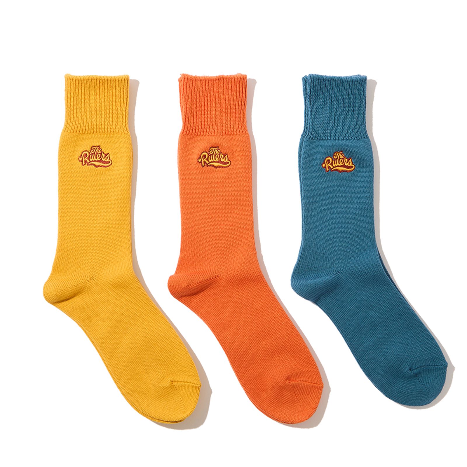 THE WANDERERS LOW GAUGE SOCKS (YELLOW, ORANGE, BLUE)