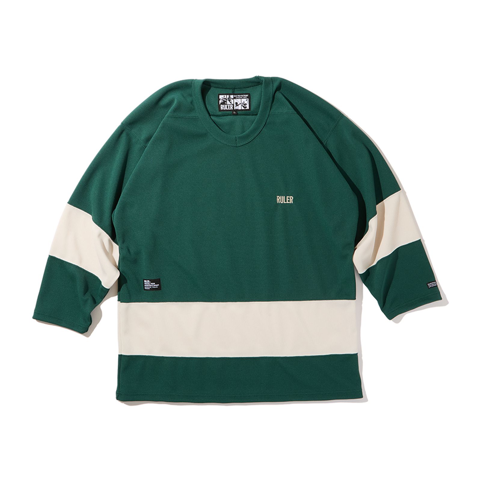 ICON HOCKEY JERSEY (BLACK, GREEN)
