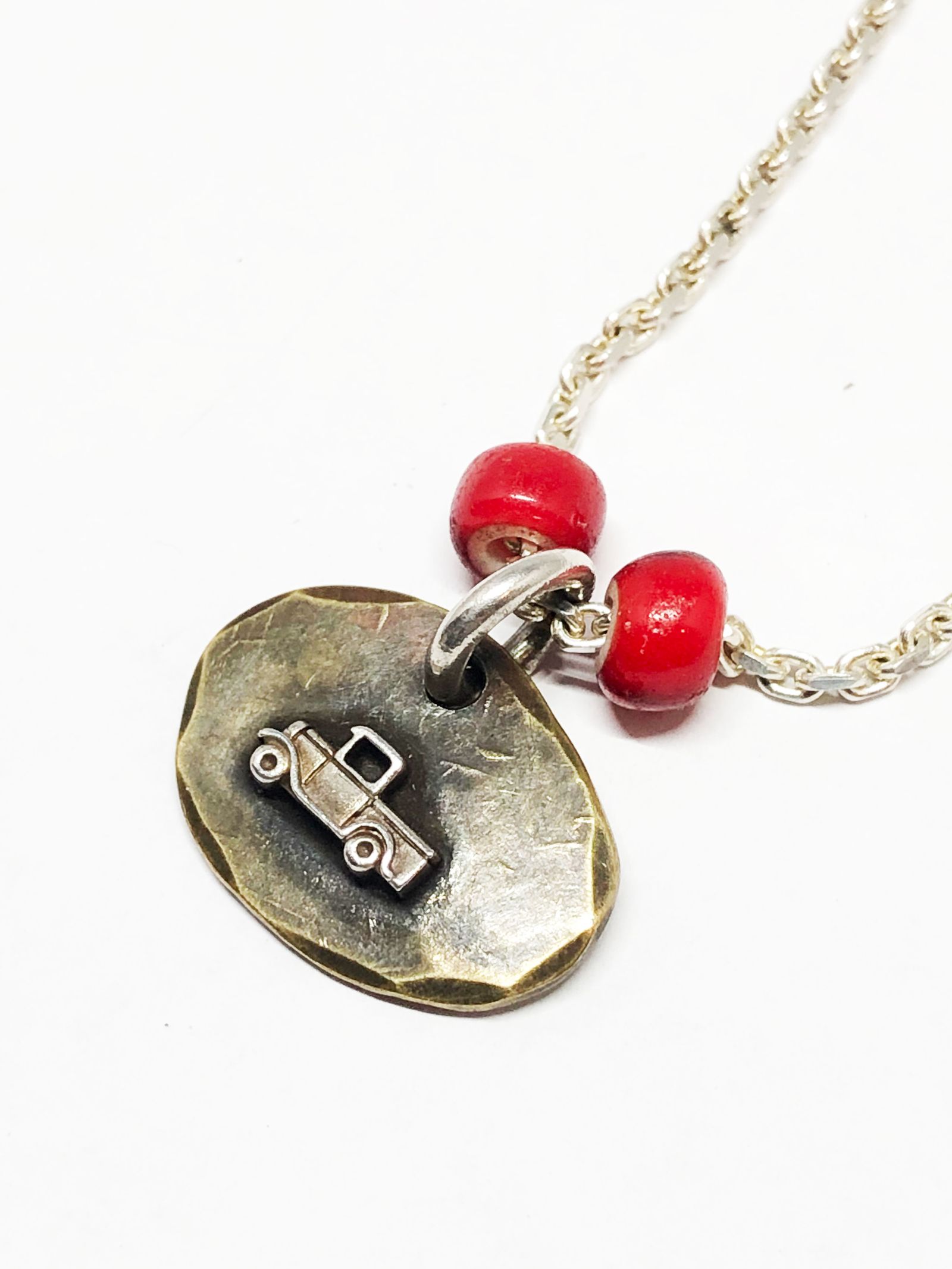 モデルA カスタムネッウレス / Model "A" Custom Necklace (SILVER925×BRASS)