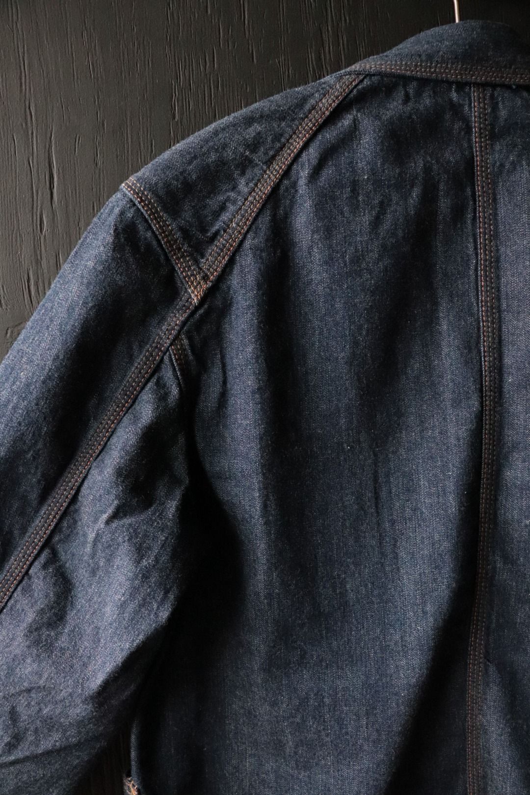 1920s 10.5oz DOCKERY JACKET (DARK INDIGO)