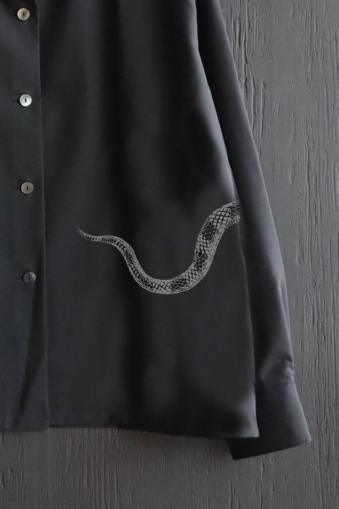 JONSTON SHIRTS "SERPENS" (MIDNIGHT BLACK)