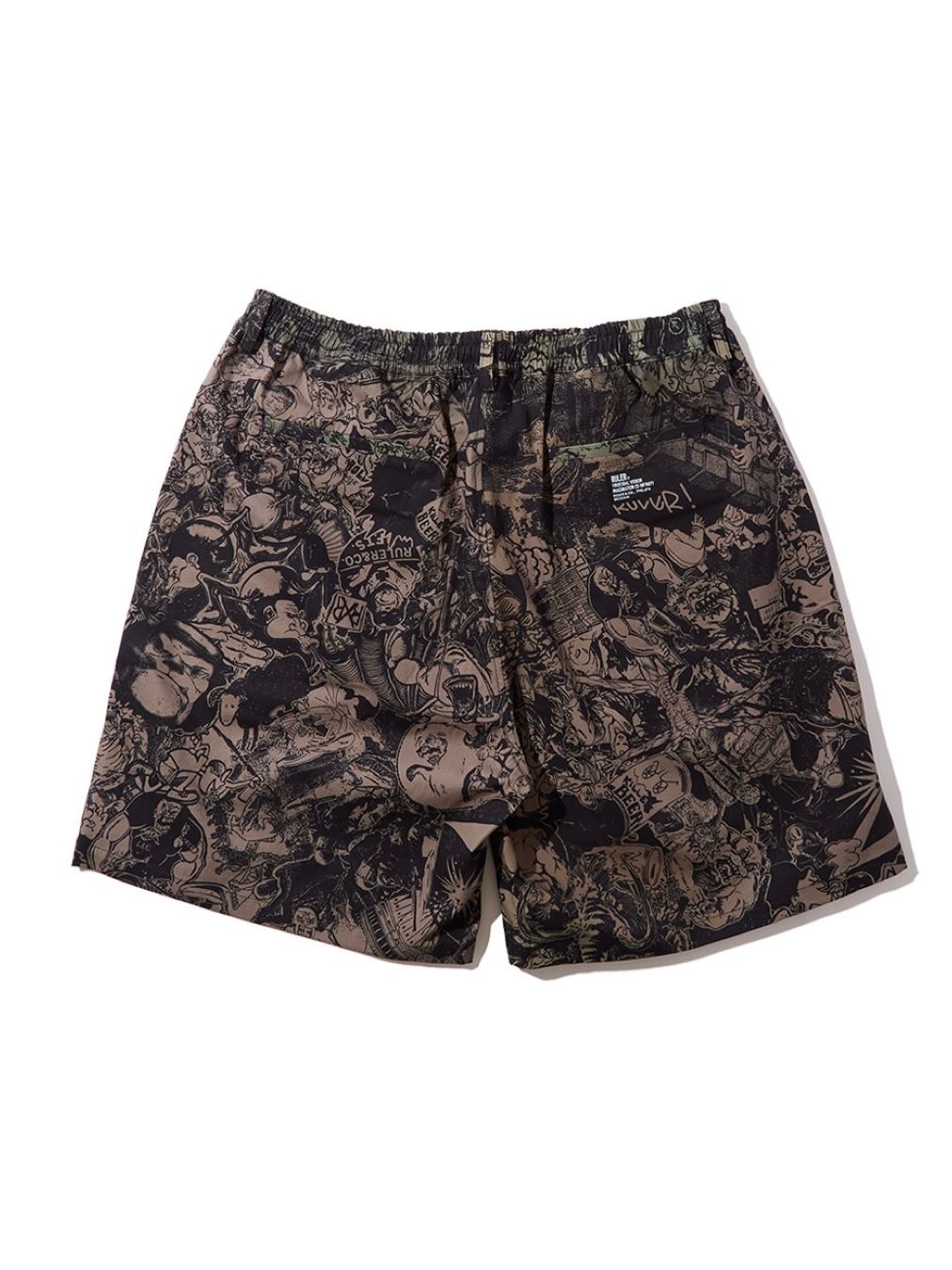 WAY OF LIFE SKATE SHORTS (KHAKI)