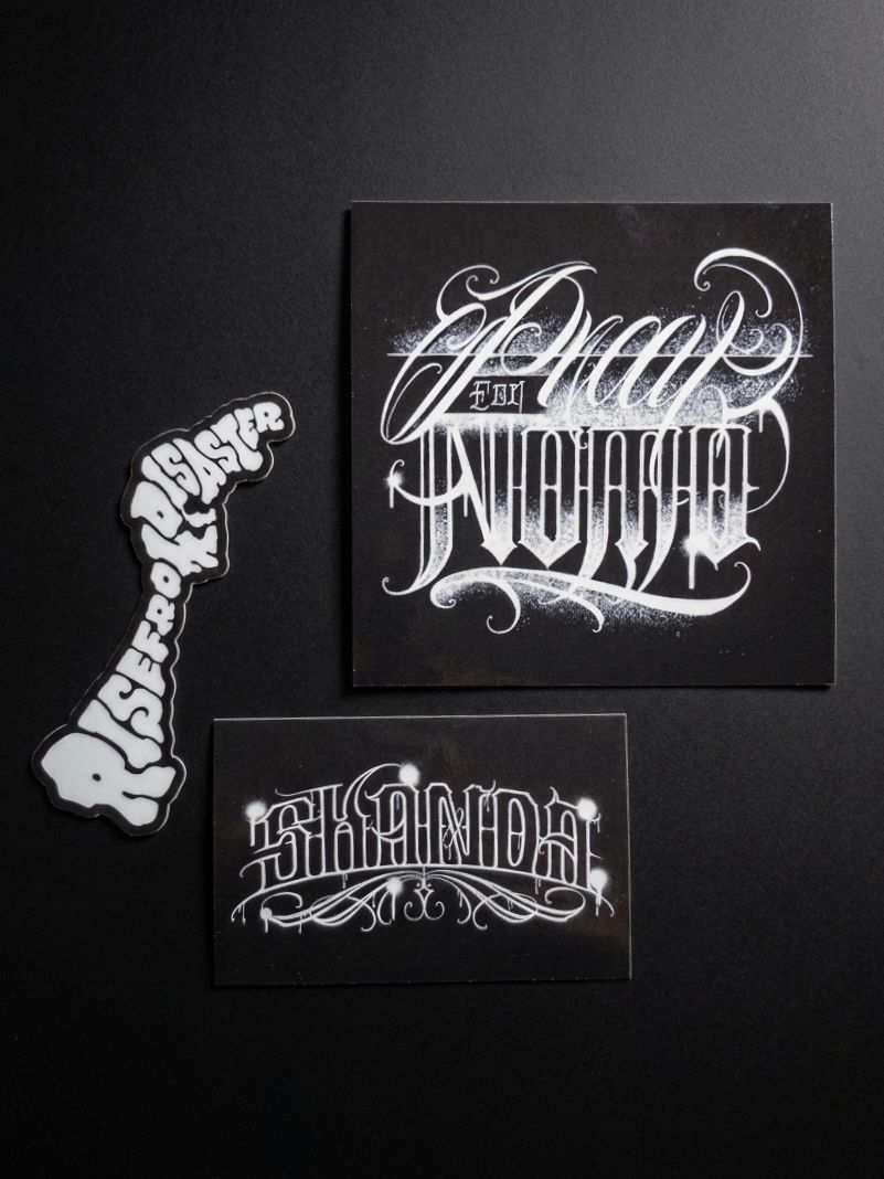P.F.N STICKER SET (3P)
