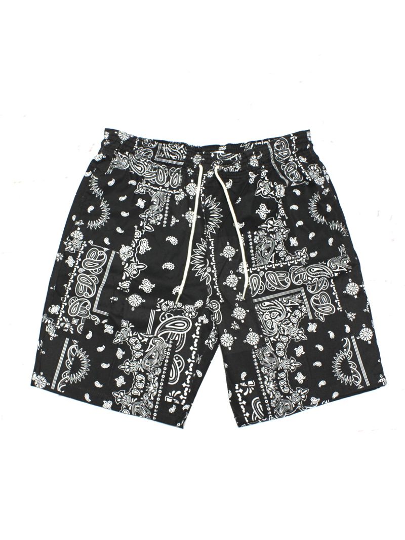 PAISLEY COTTON SP (BLACK)