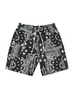 PAISLEY COTTON SP (BLACK)