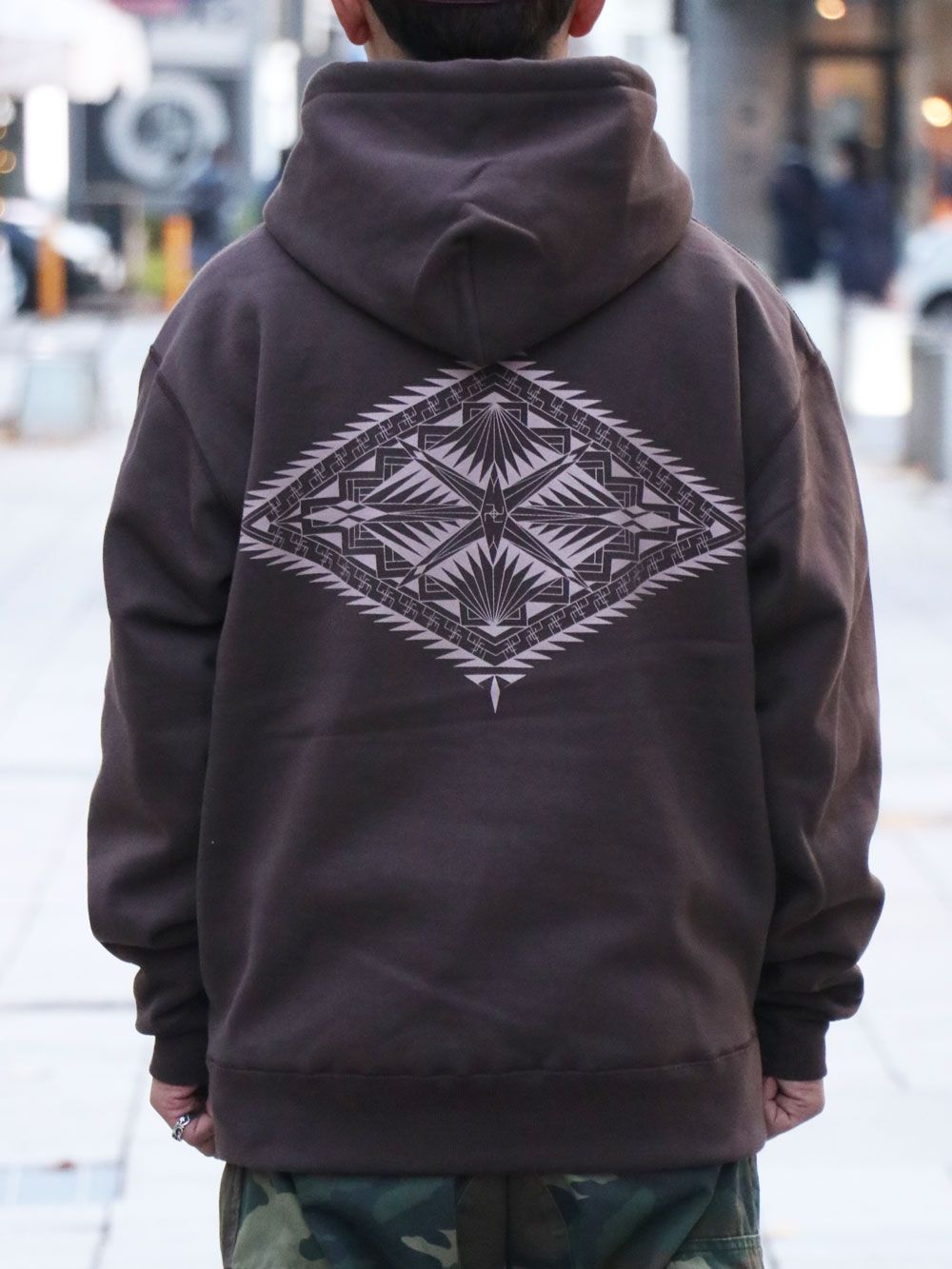 オリジナルヘビーオンスパーカー (ブラウン) / ORIGNAL HEAVY OZ PULLOVER (BROWN)