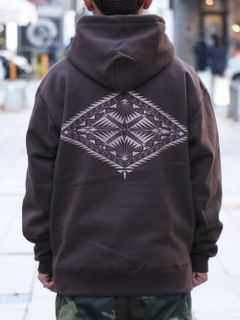 オリジナルヘビーオンスパーカー (ブラウン) / ORIGNAL HEAVY OZ PULLOVER (BROWN)